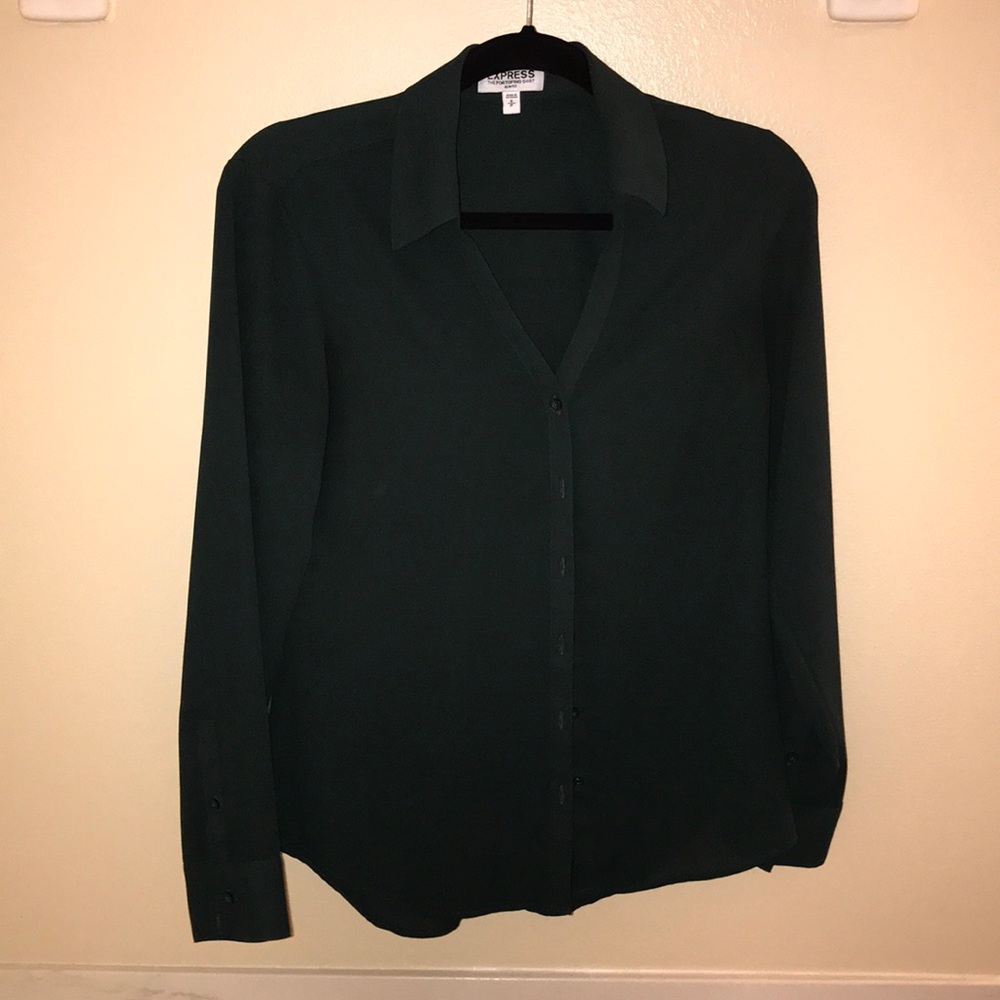 Portofino shirt - deep forest green